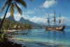 HMS Endeavour off Tahiti